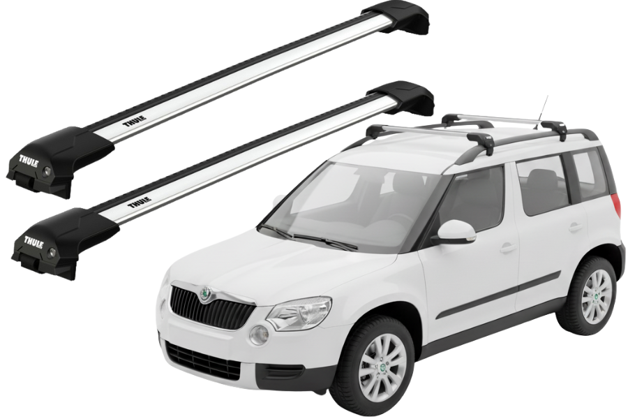 Barras THULE EDGE Flush para autos SKODA Yeti desde 2009