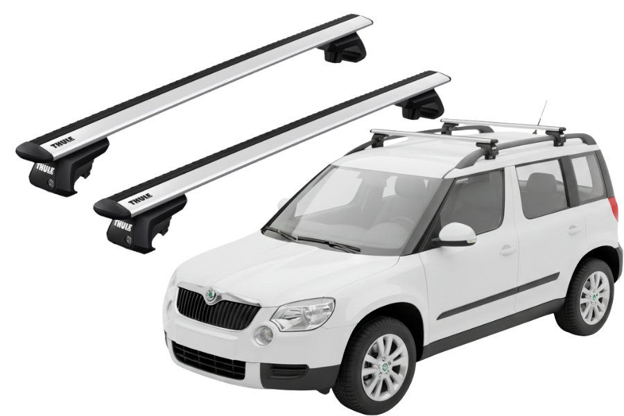 Barras THULE EVO WingBar para autos SKODA Yeti desde 2009