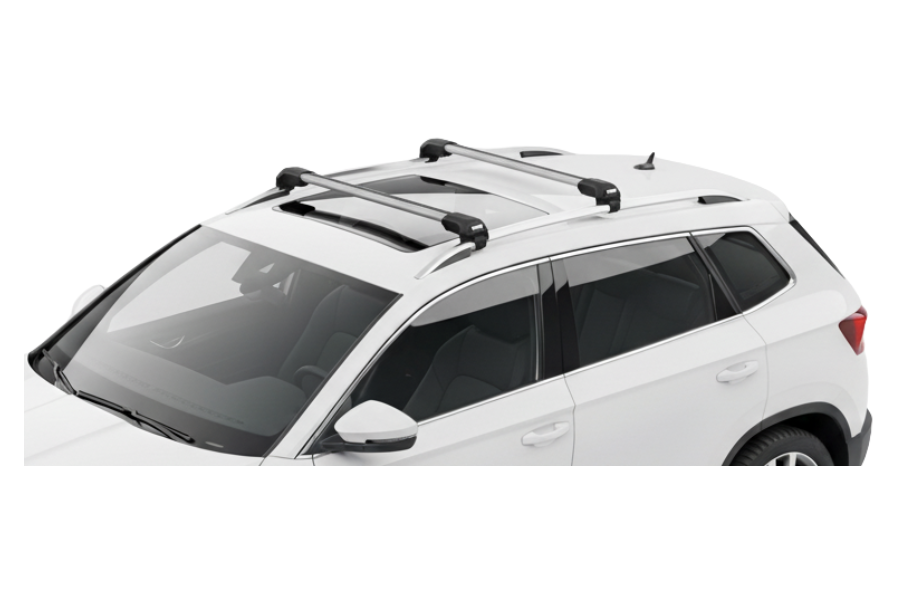 Barras THULE EDGE Flush para autos SKODA Karoq desde 2018