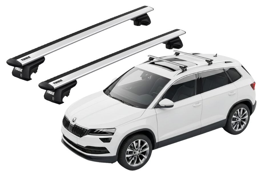 Barras THULE EVO WingBar para autos SKODA Karoq desde 2018