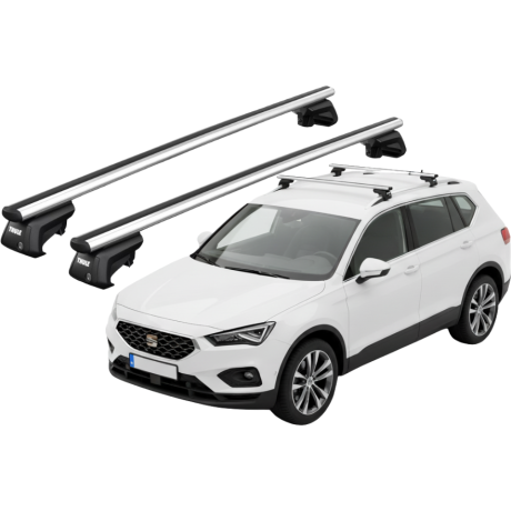 Barras THULE SmartRack XT AluBar para autos SEAT Tarraco desde 2019 - 2024