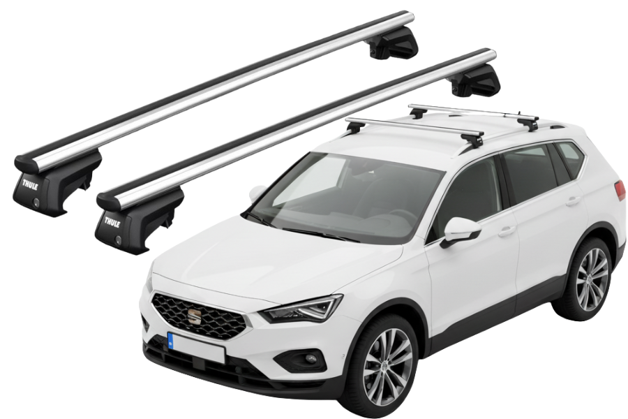 Barras THULE SmartRack XT AluBar para autos SEAT Tarraco desde 2019 - 2024