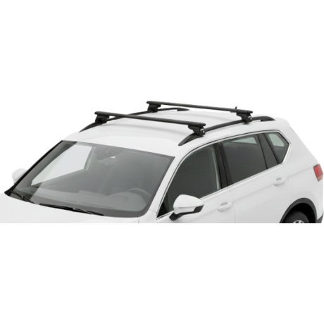 Barras THULE EVO WingBar para autos SEAT Tarraco desde 2019 - 2024 negro