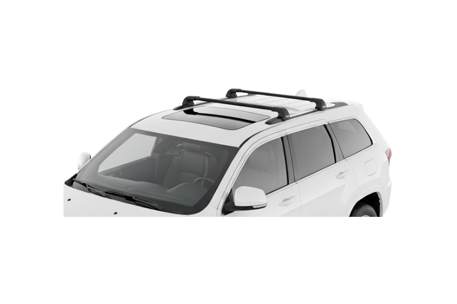 Barras THULE EDGE Flush para autos JEEP Grand Cherokee 2011 a 2021 negro