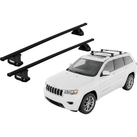 Barras THULE EVO SquareBar para autos JEEP Grand Cherokee 2011 a 2021
