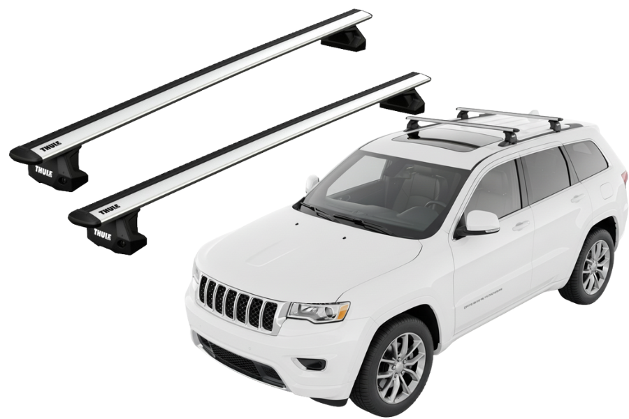 Barras THULE EVO WingBar para autos JEEP Grand Cherokee 2011 a 2021
