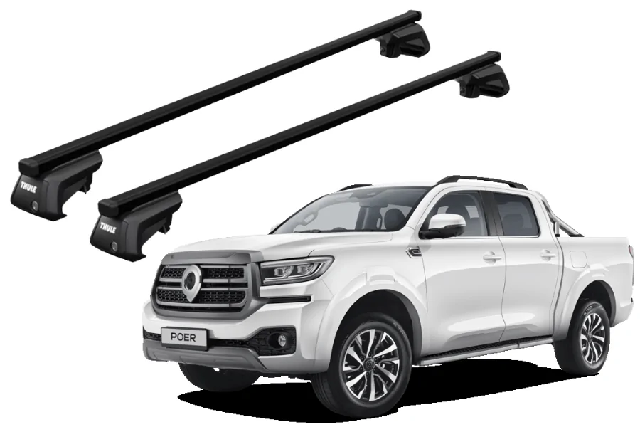 Barras THULE EVO SquareBar para GWM Poer desde 2021