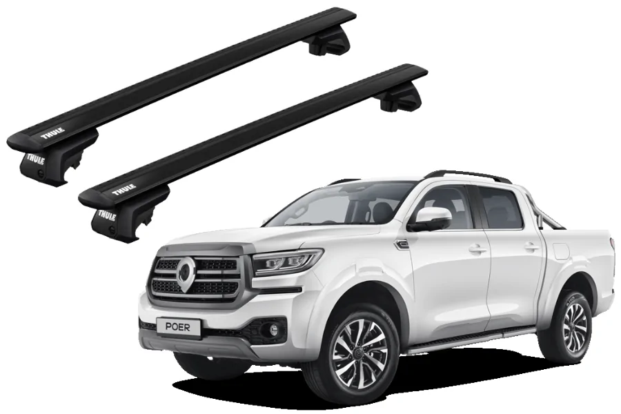 Barras THULE EVO WingBar para GWM Poer desde 2021 negro