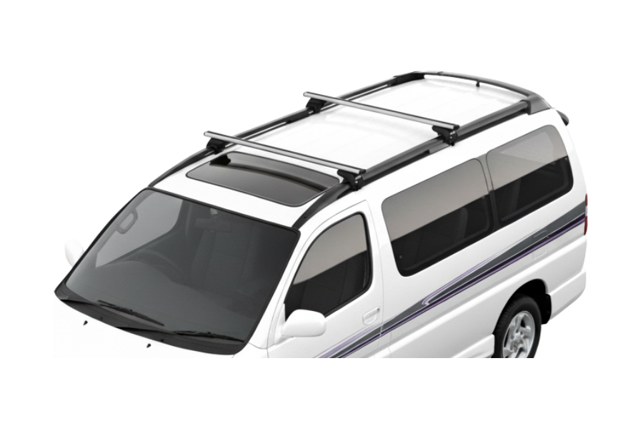 Barras THULE SmartRack XT AluBar para autos TOYOTA HiAce Regius 1997 a 2002