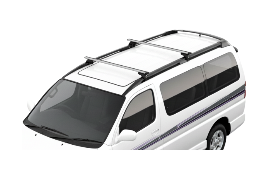 Barras THULE EVO WingBar para autos TOYOTA HiAce Regius 1997 a 2002