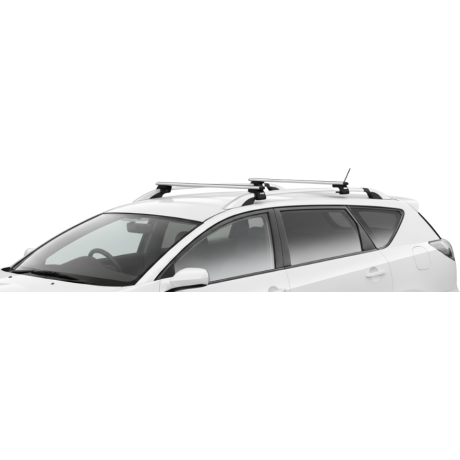 Barras THULE SmartRack XT AluBar para autos TOYOTA Caldina 2002 a 2007