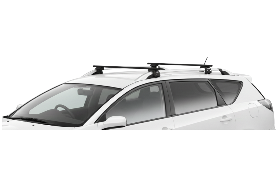 Barras THULE EVO SquareBar para autos TOYOTA Caldina 2002 a 2007