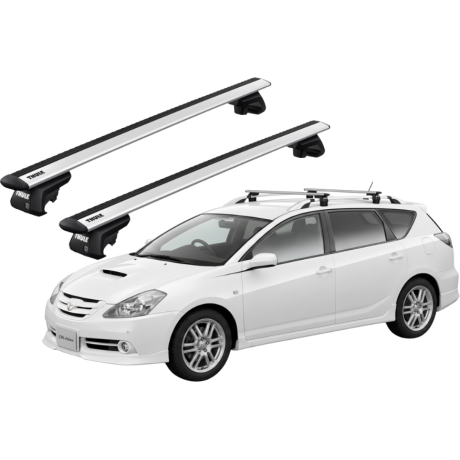 Barras THULE EVO WingBar para autos TOYOTA Caldina 2002 a 2007
