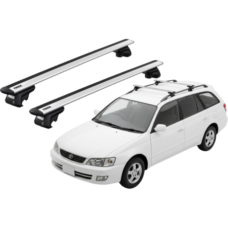 Barras THULE EVO WingBar para autos TOYOTA Caldina 1996 a 2001