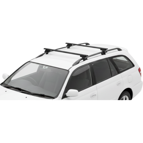 Barras THULE EVO WingBar para autos TOYOTA Caldina 1996 a 2001 negro