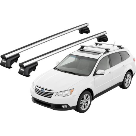 Barras THULE SmartRack XT AluBar para autos SUBARU Tribeca desde 2008