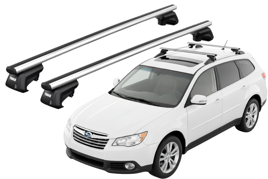 Barras THULE SmartRack XT AluBar para autos SUBARU Tribeca desde 2008