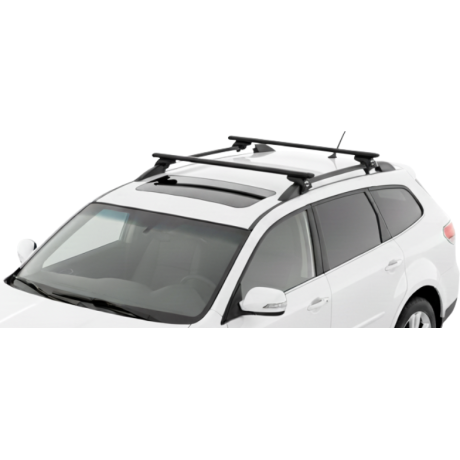 Barras THULE EVO WingBar para autos SUBARU Tribeca desde 2008 negro