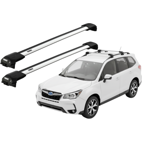 Barras THULE EDGE Flush para autos SUBARU Forester 2013 a 2018