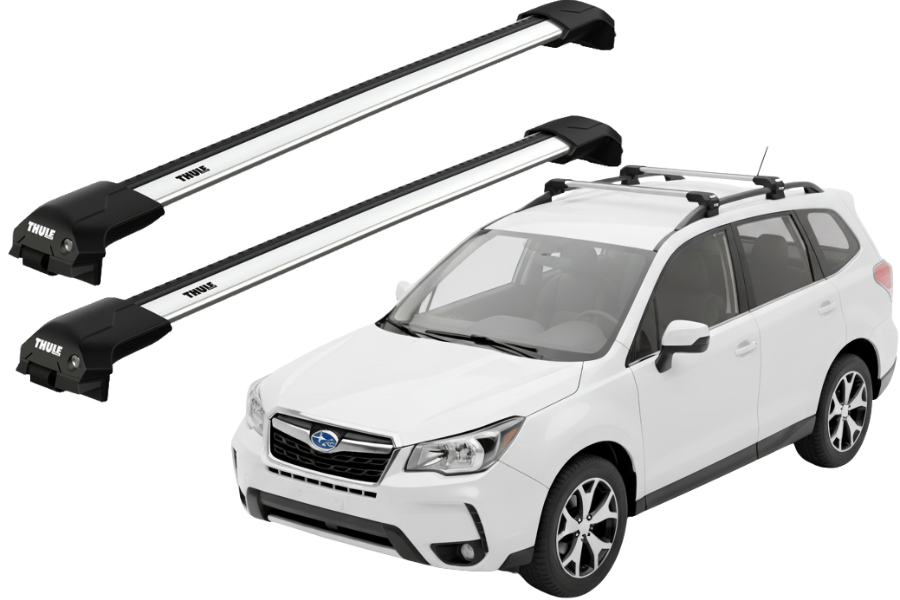 Barras THULE EDGE Flush para autos SUBARU Forester 2013 a 2018