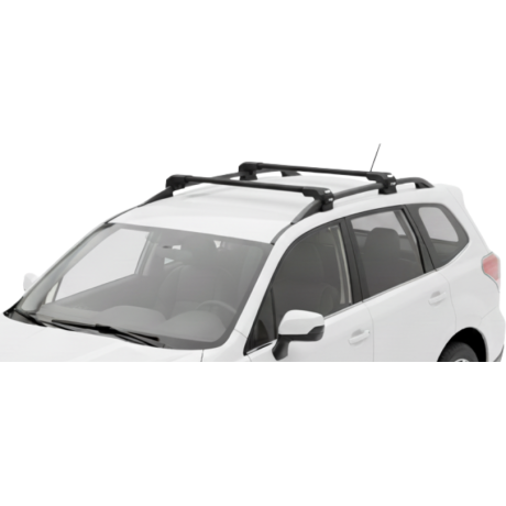Barras THULE EDGE Flush para autos SUBARU Forester 2013 a 2018 negro