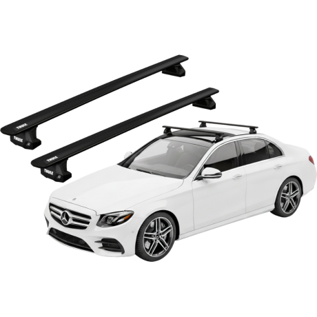 Barras Thule MERCEDES BENZ E-Class 16-23 PF / WingBar EVO Black