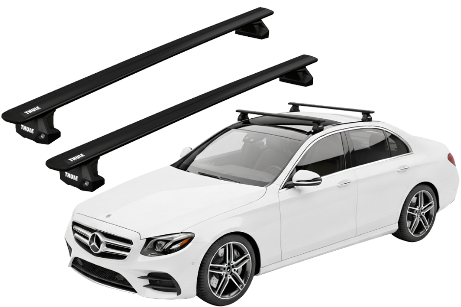 Barras Thule MERCEDES BENZ E-Class 16-23 PF / WingBar EVO Black