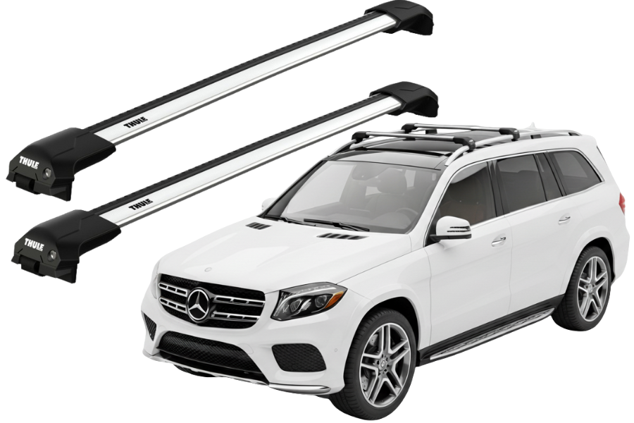 Barras THULE EDGE Flush para autos Mercedes Benz GLS (X166) 2016 a 2019