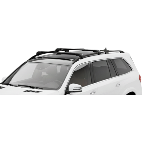 Barras THULE EDGE Flush para autos Mercedes Benz GLS 2016 a 2019 negro