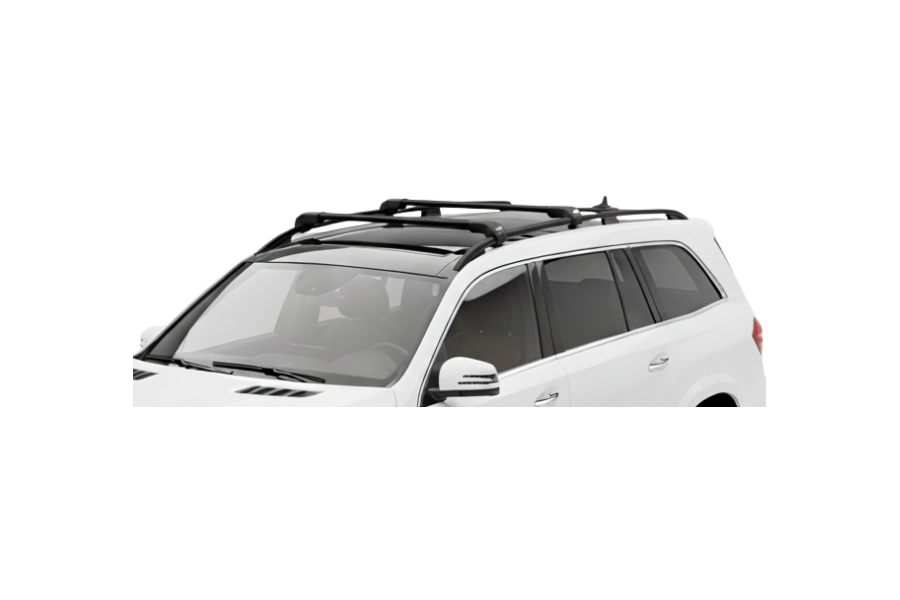 Barras THULE EDGE Flush para autos Mercedes Benz GLS 2016 a 2019 negro