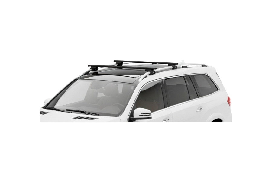 Barras THULE EVO SquareBar para autos MERCEDES BENZ GLS (X166) 2016 a 2019