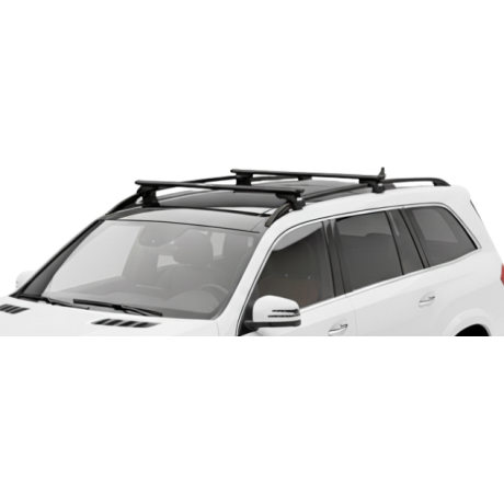 Barras THULE EVO WingBar para autos MERCEDES BENZ GLS (X166) 2016 a 2019 negro