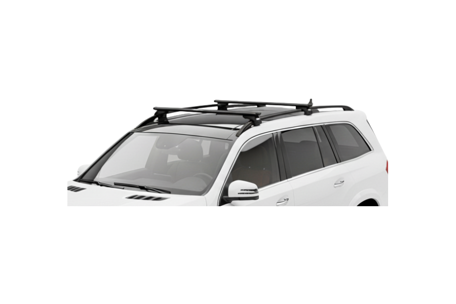 Barras THULE EVO WingBar para autos MERCEDES BENZ GLS (X166) 2016 a 2019 negro