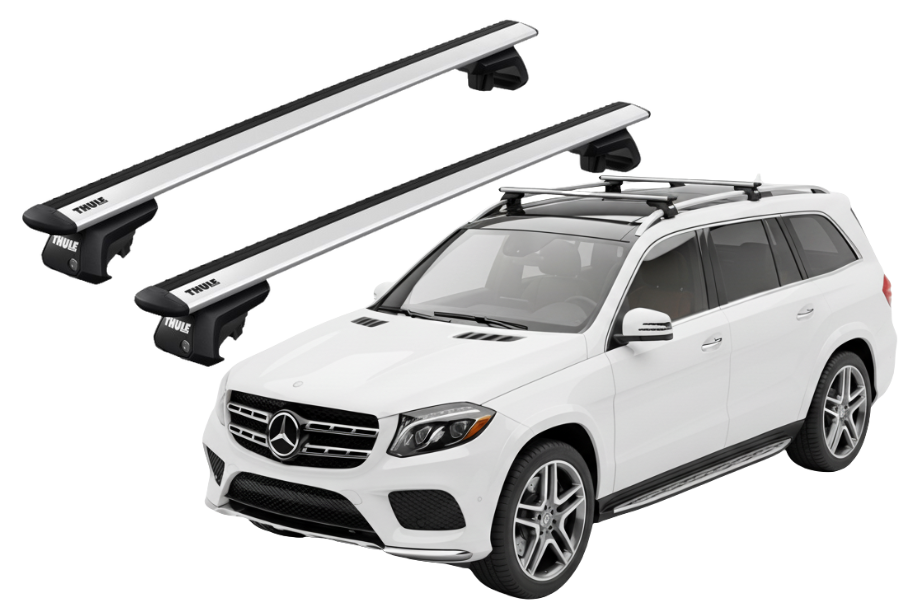 Barras THULE EVO WingBar para autos MERCEDES BENZ GLS (X166) 2016 a 2019