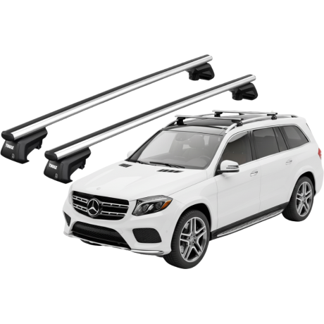 Barras THULE SmartRack XT AluBar para autos MERCEDES BENZ GLS (X166) 2016 a 2019