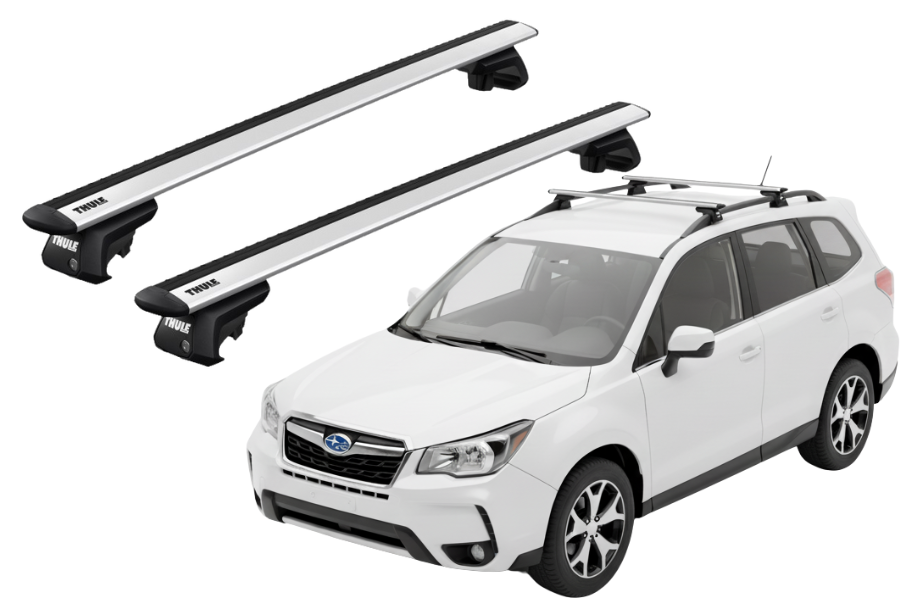 Barras THULE EVO WingBar para autos SUBARU Forester 2013 a 2018