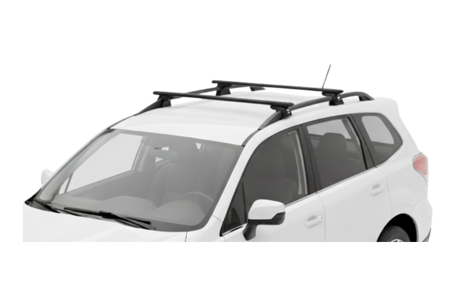 Barras THULE EVO WingBar para autos SUBARU Forester 2013 a 2018 negro