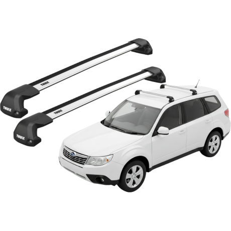 Barras THULE EDGE Flush para autos SUBARU Forester 2008 a 2012