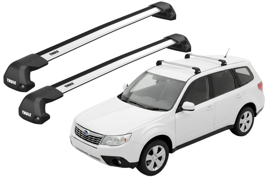 Barras THULE EDGE Flush para autos SUBARU Forester 2008 a 2012