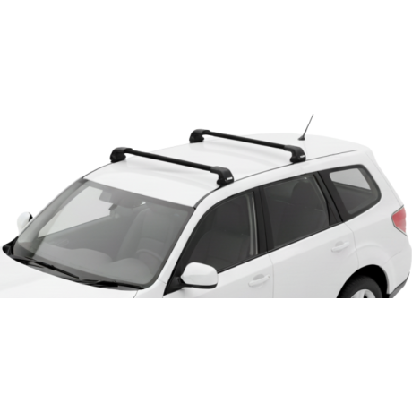 Barras THULE EDGE Flush para autos SUBARU Forester 2008 a 2012 negro