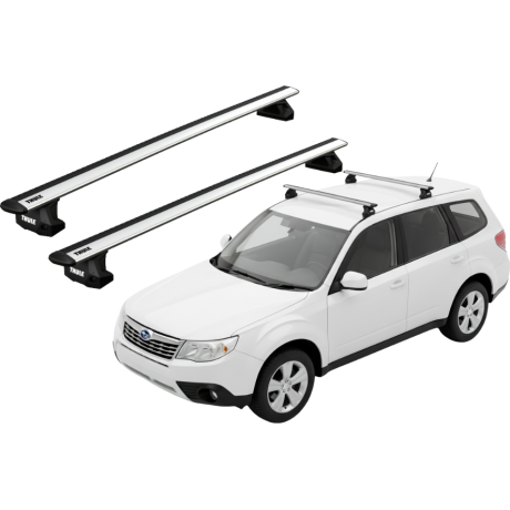Barras THULE EVO WingBar para autos SUBARU Forester 2008 a 2012