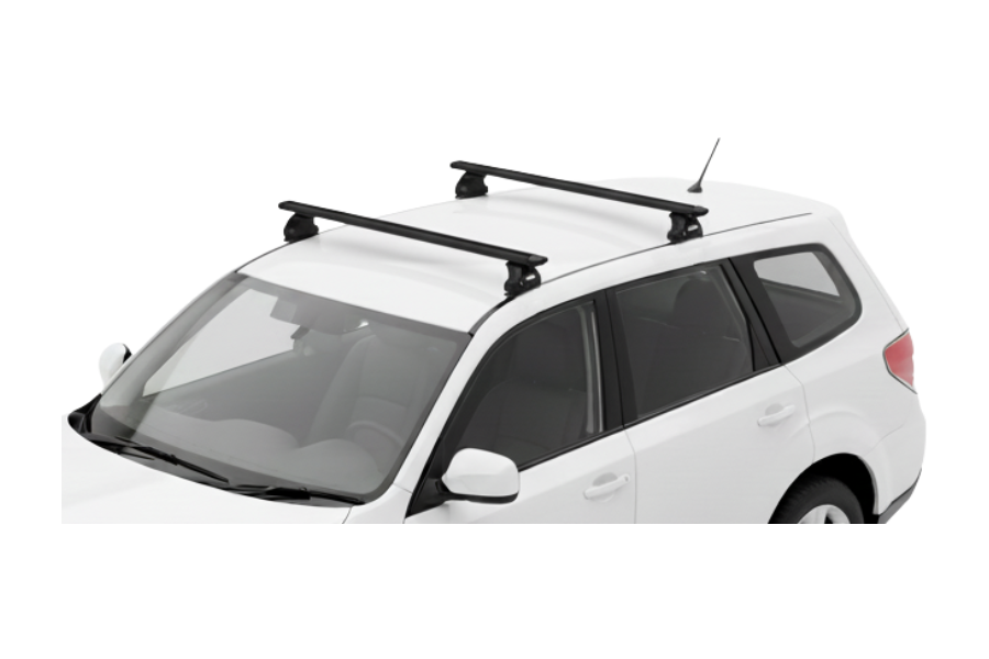 Barras THULE EVO WingBar para autos SUBARU Forester 2008 a 2012 negro