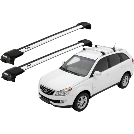 Barras THULE EDGE Flush para autos SSANGYONG Kyron desde 2005