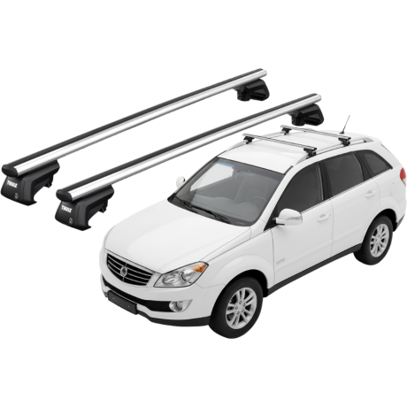 Barras THULE SmartRack XT AluBar para autos SSANGYONG Kyron desde 2005