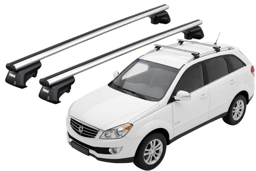 Barras THULE SmartRack XT AluBar para autos SSANGYONG Kyron desde 2005