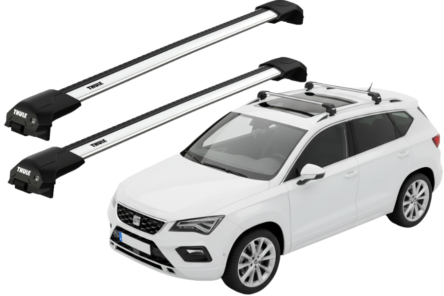 Barras THULE EDGE Flush para autos SEAT Ateca desde 2016