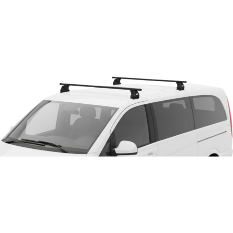 Barras THULE EVO SquareBar para Van MERCEDES BENZ Viano desde 2004 al 2014