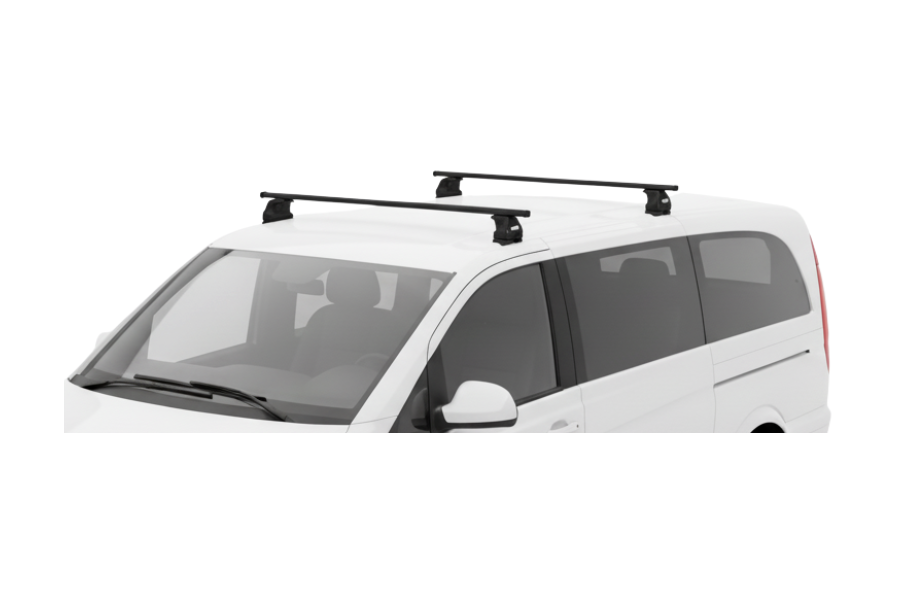 Barras THULE EVO SquareBar para Van MERCEDES BENZ Viano desde 2004 al 2014