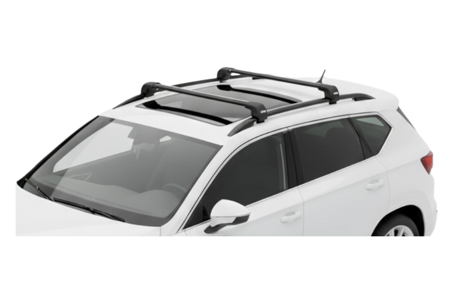 Barras THULE EDGE Flush para autos SEAT Ateca desde 2016 negro