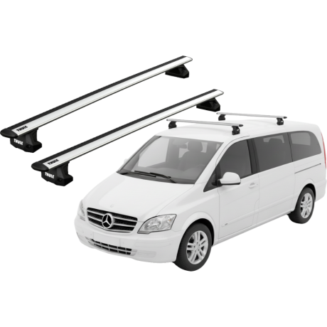 Barras THULE EVO WingBar para Van MERCEDES BENZ Viano desde 2004 al 2014